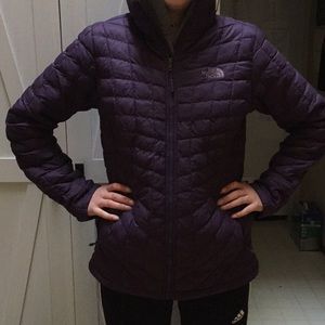 North Face purple jacket